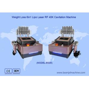 China Portable Lipo Laser Weight Loss Cavitation Rf Vacuum Machine 40k Cellulite Reduction supplier