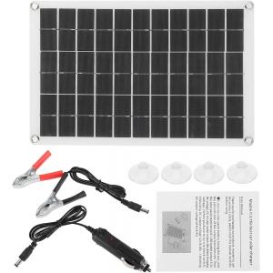 Lightweight Portable Solar Panel Monocrystalline Cell 100W 12/24V USB Output