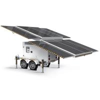 China OEM ODM Mobile Solar Generator Portable Solar Power Generator With 8*550W 4*550W on sale