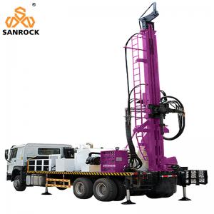 China Full Hydraulic Truck Mounted Water Well Drilling Rig 400m Deep Water Drilling Rig supplier