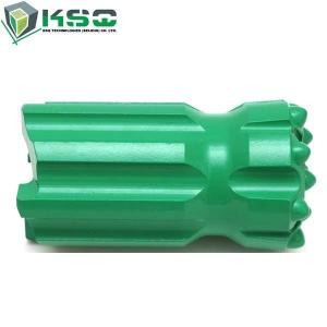 China Green Mining Drill Bits R38 Spherical / Ballistic Buttons Dia 64 - 89mm supplier