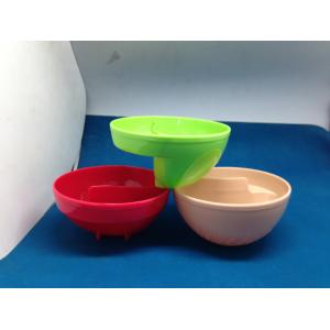 Plastic Kids Melamine Salad Bowl With SGS FDA Houseware Acid Resistance