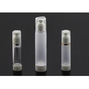 China Дизайн серебряной бутылки насоса емкости 80мл края низкопробной белой косметической привлекательный wholesale