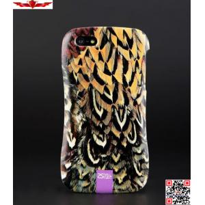 China New 3D Printing Animal Skin Zinc Alloy Bumper With PC Back Cover Cases For Iphone 5 5S supplier