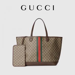 China Branded Women's Brown Gucci Ophidia Bag Small Medium Large Tote Ebony supplier