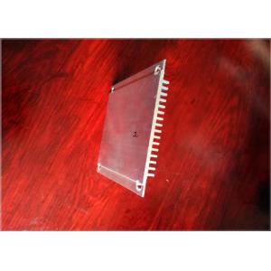 China Industry Heat Sink Aluminum Profiles 6063 Silver With 99.7% Aluminum Content supplier