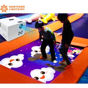 China Indoor Playground Interactive Projection Game Trampoline Projector Game For Floor supplier