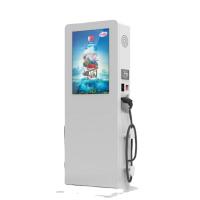 DC pile 120KW Electric vehicle Fast EV Charge Car Charger charging station with LED advertising screen