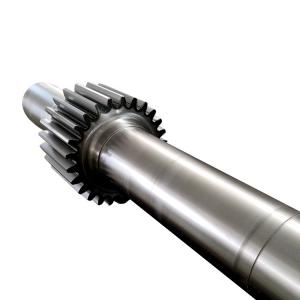 China Stainless Steel CNC Turning Parts HRC50 Worm Gear Shaft supplier