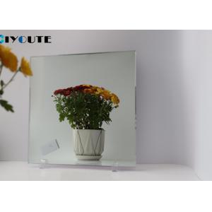 4mm 2mm 3mm 1mm Mirror Glass Sheets Large Wall Mounted Aluminum