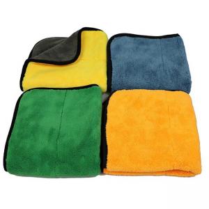 Eco Friendly Quick Dry Microfiber Cleaning Cloth Towel With Hang 40x40