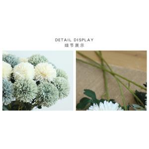 China OEM Fake Flower Bouquet Home Decoration White Chrysanthemum Artificial supplier