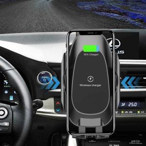 Auto Clamping Car Mount Wireless Charger For Android Mobile Phones