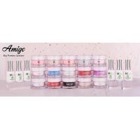 China Amigo 10g Nail Dip Powder Kit System Acrylic Easy Molding 20 Colors on sale