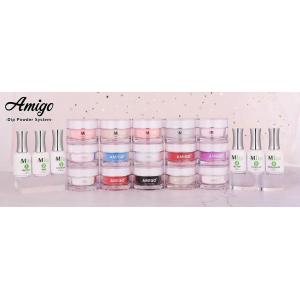 Amigo 10g Nail Dip Powder Kit System Acrylic Easy Molding 20 Colors