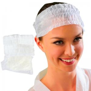 Disposable Non Woven Headband Spa Beauty Salon Headband Elastic Hair Wrap