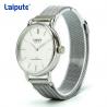 China OEM Stainless Steel Mesh Bracelet Watch , Mens Stainless Steel Watch White Face wholesale