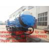 dongfeng 170hp 7000L sewage suction truck for sales, septic tanker truck for