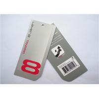 China Custom Printed Hang Tags Black Cardboard Swing Tags For Clothing on sale