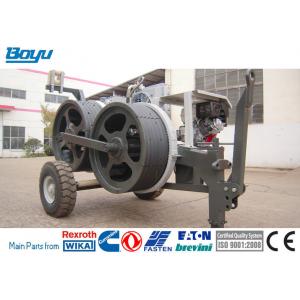 China Tension Stringing Equipment Hydraulic Tensioner Machine For Overhead Stringing Groove Number 5 supplier