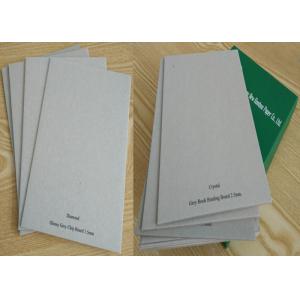 China Foldable and anti bending Book Binding Grey Paper Board for hard book cover wholesale