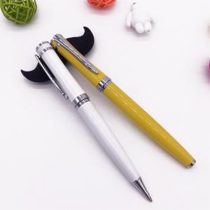 double metal pen with ball pen ink and gel pen ink for gift use metal pen