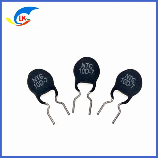7mm Serie NTC Power Thermistor MF72 10D-7 para la lámpara de ahorro de energía Supresión de corriente de entrada de lastre