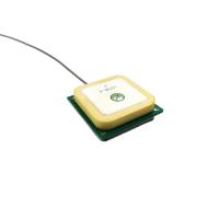 China 25*25*4mm Internal Ceramic Patch GPS Antenna with IPEX Connector on sale