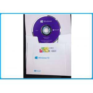 China Computer Windows 10 Professional Oem Coa Sticker +64BIT DVD OEM Box wholesale