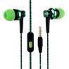 Universal 3.5mm Music Sport Gaming In Ear Corded Earbuds Earphones With Mic