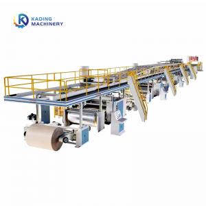 Control Closed Loop Automatic Control System Corrugated Cardboard Production Line With Conveyer And Stacker