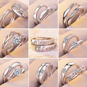 silver rings and bracelets