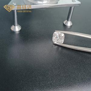 Square Cushion Cut VVS Loose Lab Made Diamonds DEF HPHT For Rings