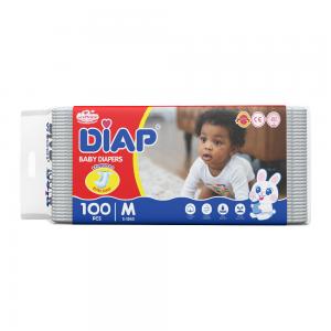 China Mexico Market Green ADL Organic Disposable Baby Nappies Diapers in Bales for Talla 3 supplier