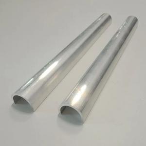 China Aluminum Supplier Half Circle Aluminum Pipe 6063 Anodized Semicircle Pipe Price supplier