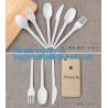 Food Grade Hottest Chinese Supplier Stocked Biodegradable Corn Starch Soup Spoon