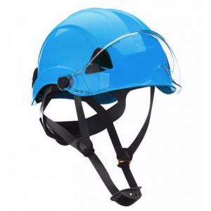 ABS HDPE Forestry Safety Helmet With Visor Hard Ansi Z89.1CE EN397