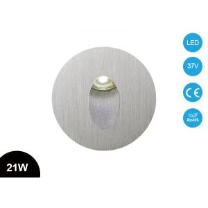 3W IP40 Mini Aluminum Indoor LED Step Light / Indoor Stair Lighting Brushed Color