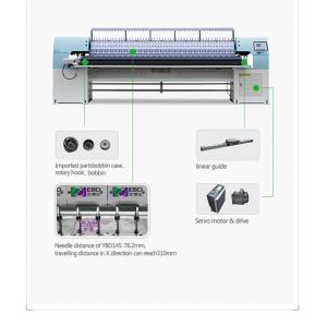 45 Needles Computerized Quilting And Embroidery Machine 3352 Mm Working Width