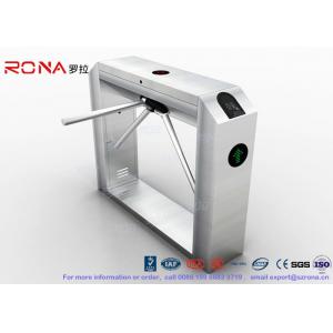 China Security Tripod Turnstile Gate LED Directional Indicator Flap Barrier Turnstile supplier