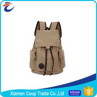 China Leisure Teen Trail Hiking Backpack Canvas Fashion Backpack Easy Wash on sale