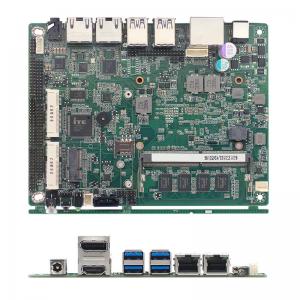 Whiskey Lake I7-8565U Industrial PC Motherboards 6 Com Onboard 4GB Ram 4K Display
