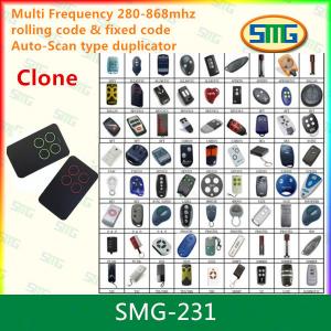 China SMG-231 280-868MHZ auto scan frequency Clone remote controller supplier