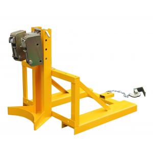 360Kg Forklift Drum Lifter with Double Grippers , drum handling equipment