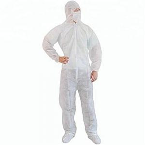 China Anti Virus Disposable Protective Suit Medical Disposable Clothing Dustproof supplier
