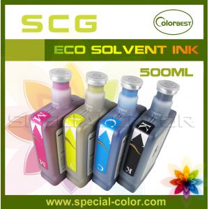 Hot sale Galaxy Eco solvent ink for DX5 DX6 DX7 printhead.eco max ink cartridge