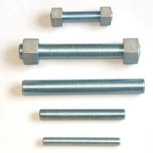 High Tensile Double End Threaded Stud Bolts Stud Bolt Thread with Nuts