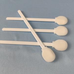 Polypropylene Handles Round head Cleanroom Foam Swabs for Cleaning electronic PCB IC etc Foam Cleaning Swabs