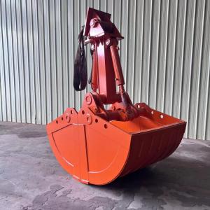 High Efficiency Mechanical Grab Bucket Excavator Clamshell Bucket 10-22 Ton For ZX110 PC100 ZX200 PC220
