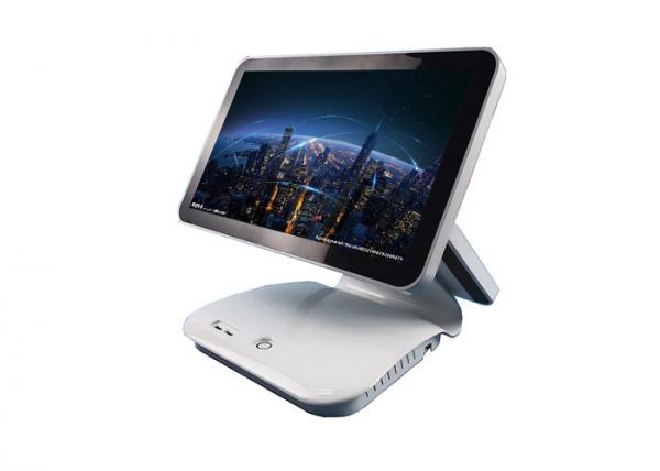 Integrated Touch Screen POS PC Terminal Customer Display Plastic Aluminium